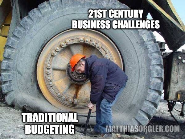 Your budgeting kills agility!