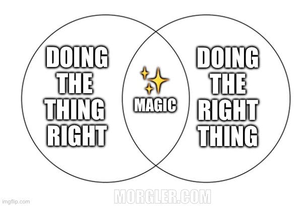 Efficiency or Effectiveness - What Will Give You the Competitive Edge?